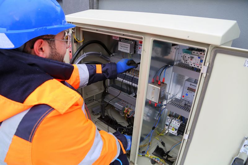 Cape Electrical professional electrician working on a panel